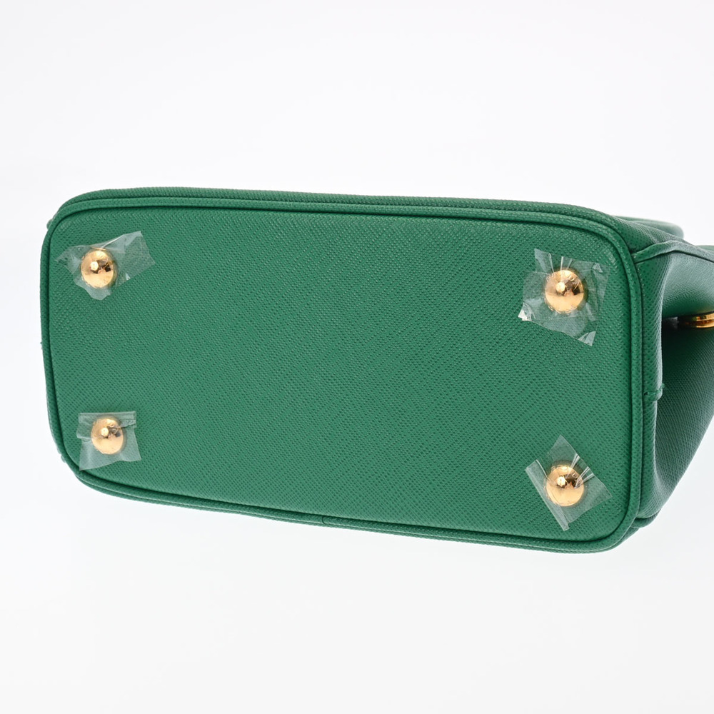 Prada Bag Saffiano Green Galleria - Picture 5 of 11